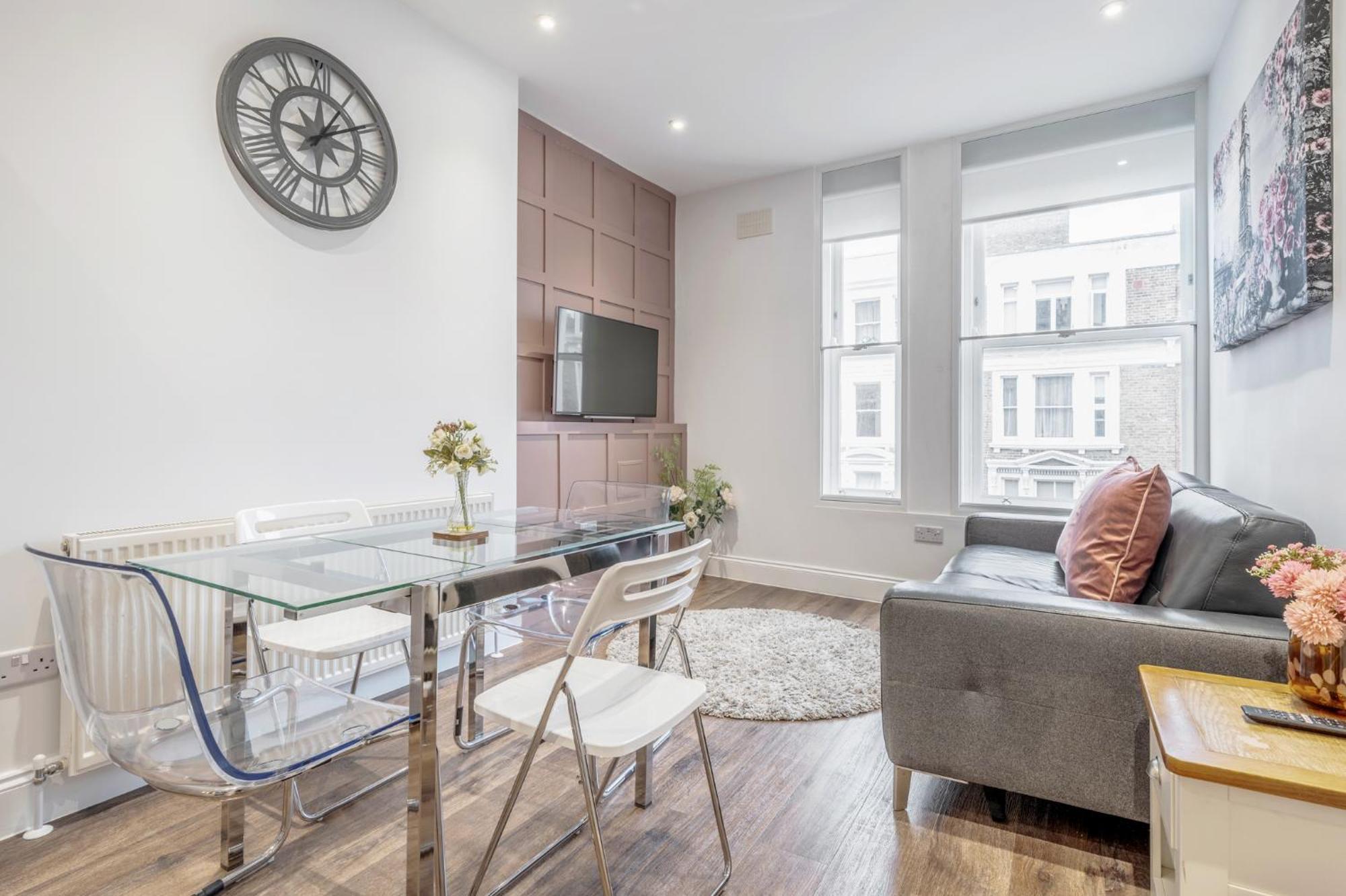 Bright & Modern 2-Bed Notting Hill Apartment Londen Buitenkant foto