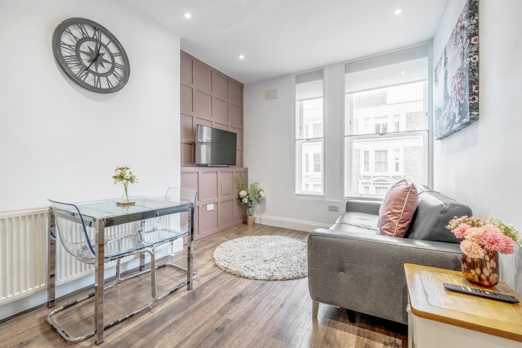 Bright & Modern 2-Bed Notting Hill Apartment Londen Buitenkant foto